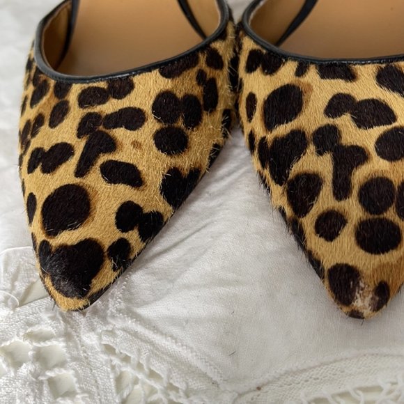 Nine West Leopard Print Heels - Picture 4 of 11